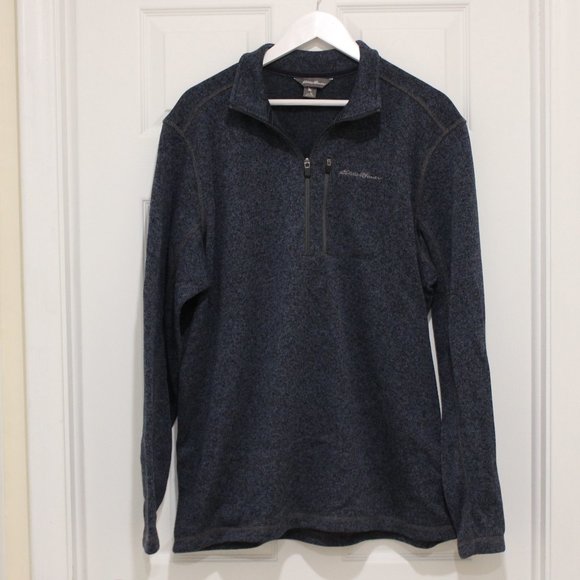Eddie Bauer Quarter Zip Pullover Size XL - Picture 2 of 7